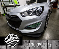 13-16 Hyundai Genesis Coupe Fog / LED Overlay Kit - Endless Autosalon