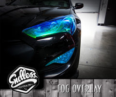 13-16 Hyundai Genesis Coupe Fog / LED Overlay Kit - Endless Autosalon