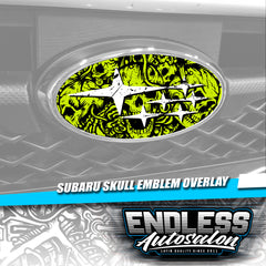 2015+ Subaru WRX/STI Skull Emblem Overlay - Endless Autosalon