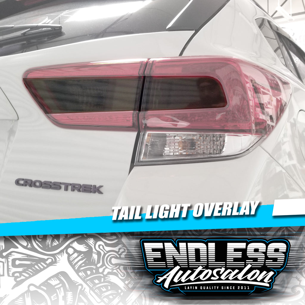 2018+ Subaru Impreza Smoke Tail Light Overlay - Endless Autosalon