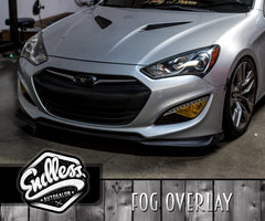 13-16 Hyundai Genesis Coupe Fog Light Overlay Kit - Endless Autosalon