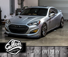 13-16 Hyundai Genesis Coupe Fog Light Overlay Kit - Endless Autosalon