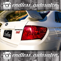 2008-2014 Subaru Impreza WRX / STI Sedan Tail Light Overlays - Endless Autosalon