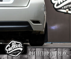 12+ Subaru Impreza Wagon / XV Crosstrek Precut Reflector Overlays - Endless Autosalon