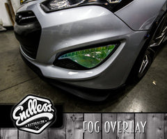 13-16 Hyundai Genesis Coupe Fog / LED Overlay Kit - Endless Autosalon