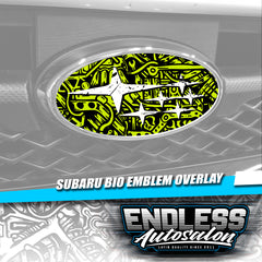 2008+ Subaru WRX/STI Bio Mechanical Emblem Overlay - Endless Autosalon