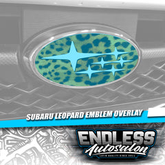 2015+ Subaru WRX/STI Leopard Emblem Overlay - Endless Autosalon