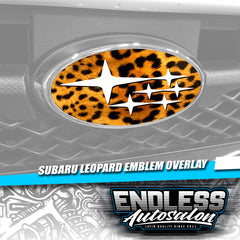 2015+ Subaru WRX/STI Leopard Emblem Overlay - Endless Autosalon