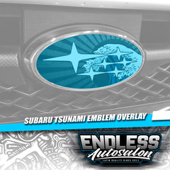 2015+ Subaru WRX/STI Tsunami Emblem Overlay - Endless Autosalon