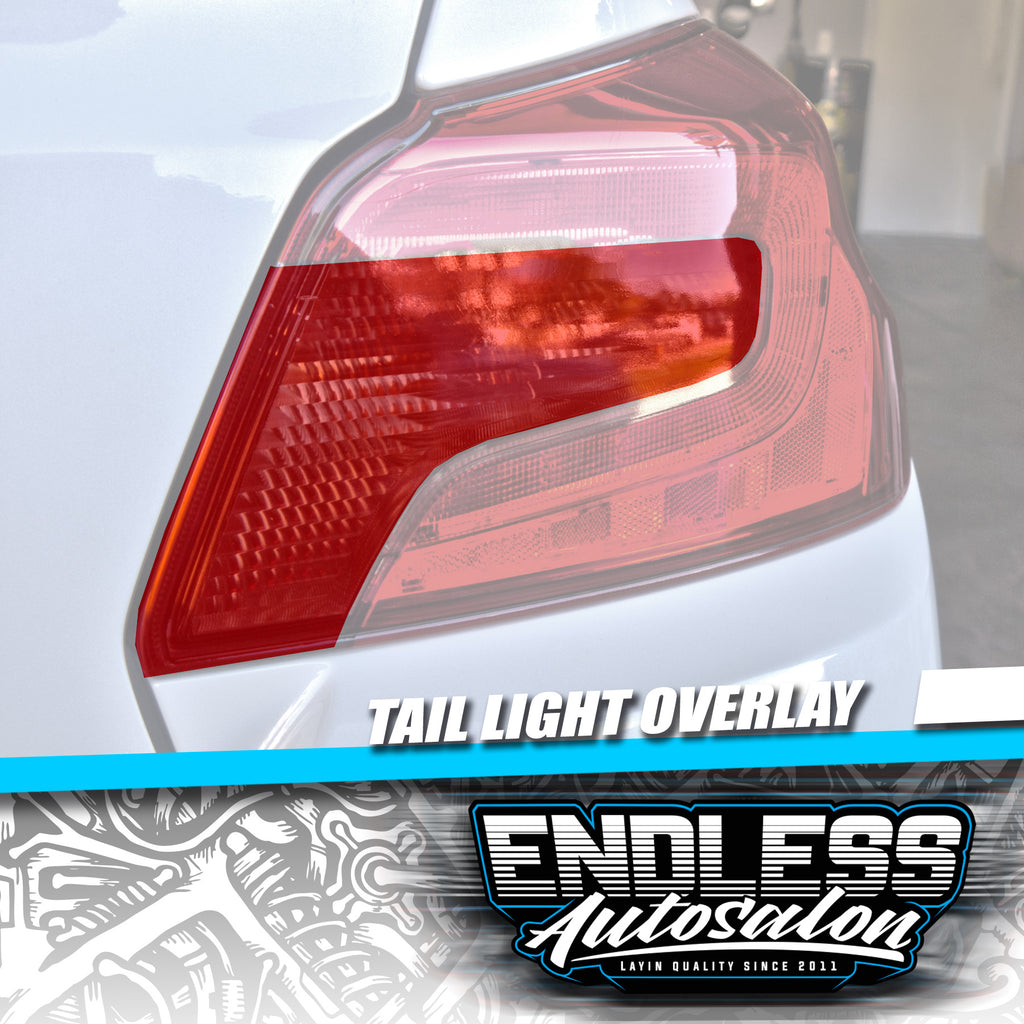 2015+ Subaru WRX/STI Red Tail Light Overlay - Endless Autosalon