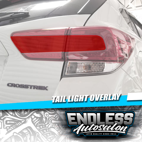2018+ Subaru Impreza Red Tail Light Overlay