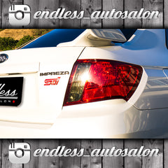 2008-2014 Subaru Impreza WRX / STI Sedan Tail Light Overlays - Endless Autosalon